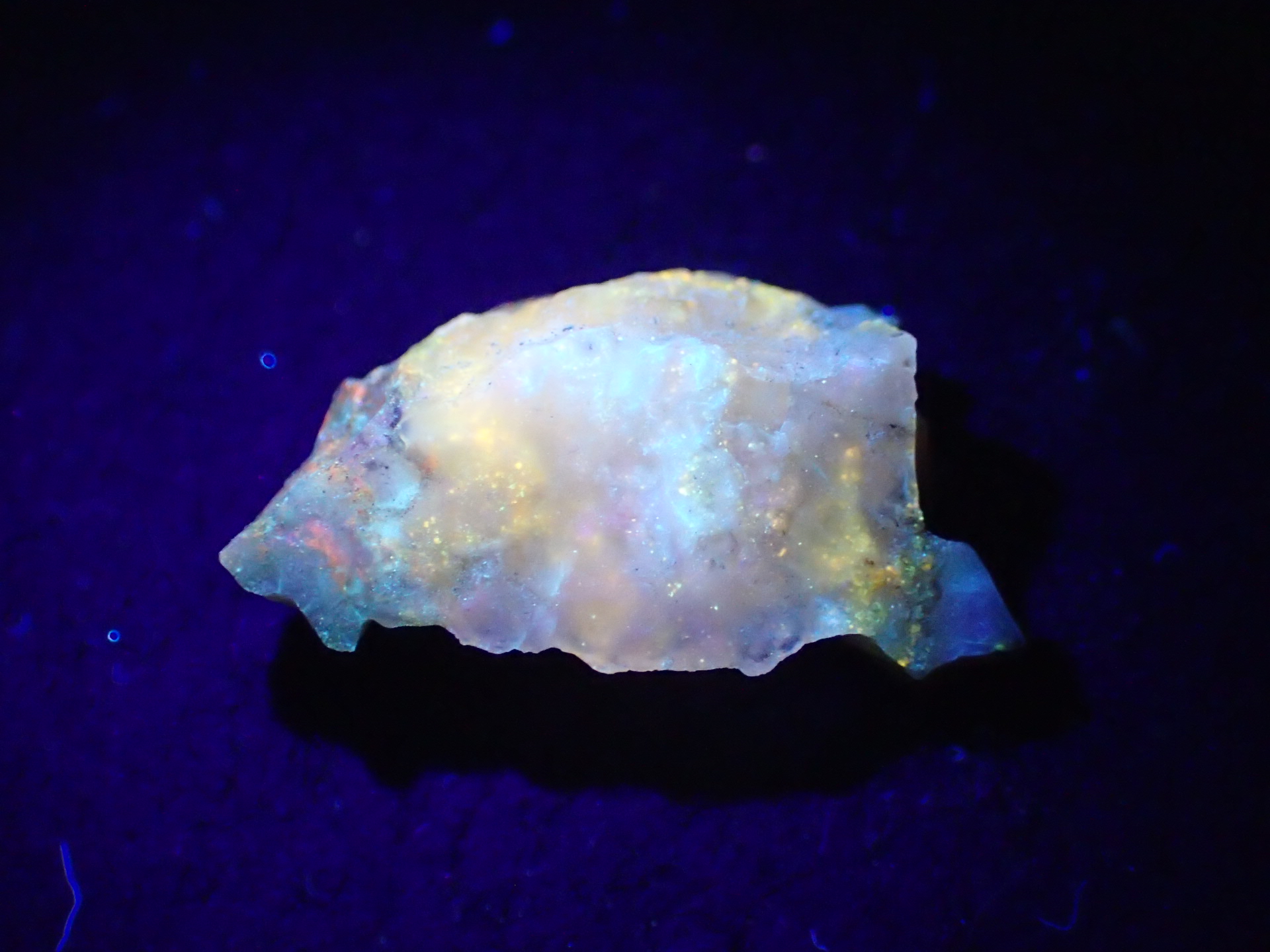 最高品質蛍光オパール 北海道然別湖西方産 ｜石の販売専門店【vec
