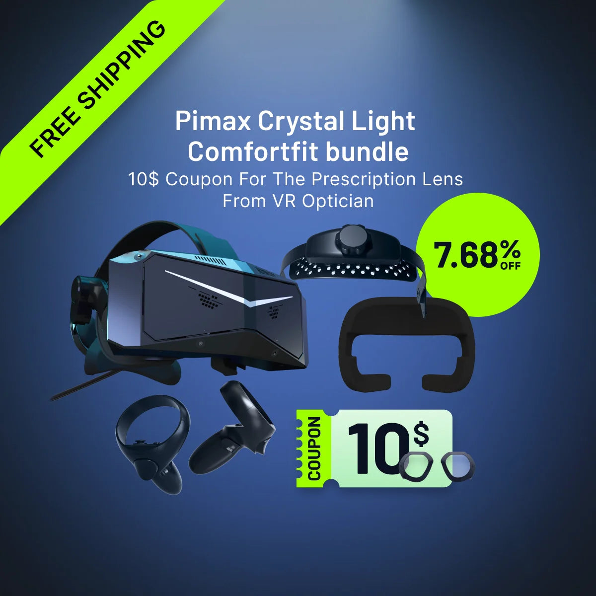 Pimax Crystal Light VR: Premium High-Res Gaming