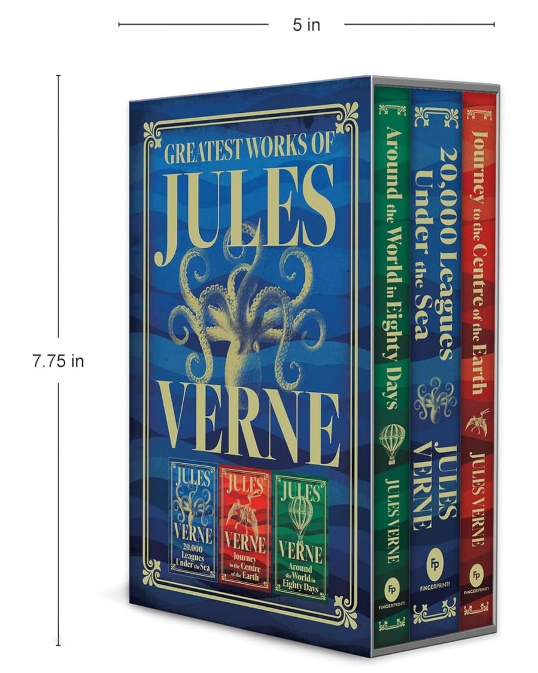 Greatest Works of Jules Verne : 20,000 Leagues Under the Sea