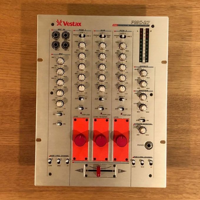 名機 Vestax PMC 26 デッドストック品 超美品 完動品 Vestax PMC
