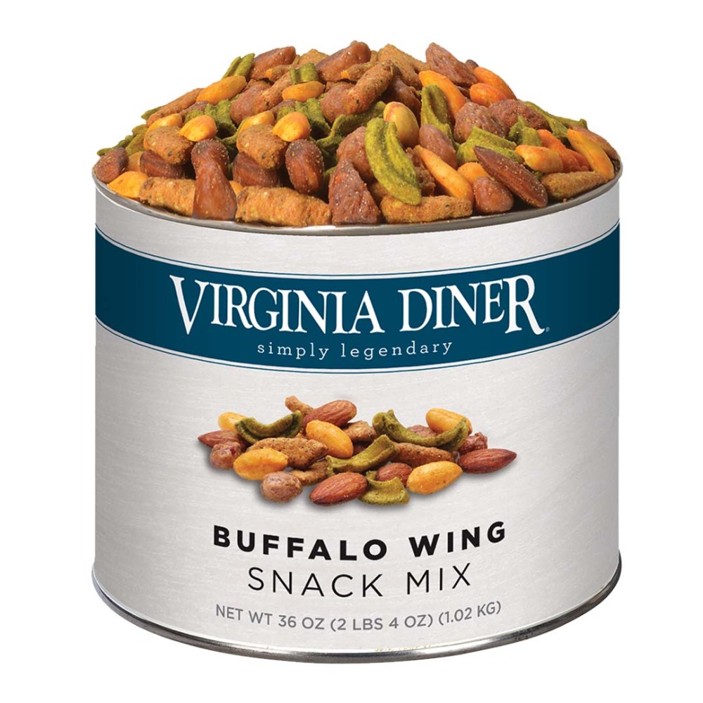 Buffalo Wing Snack Mix - 18 oz. tin | Virginia Diner
