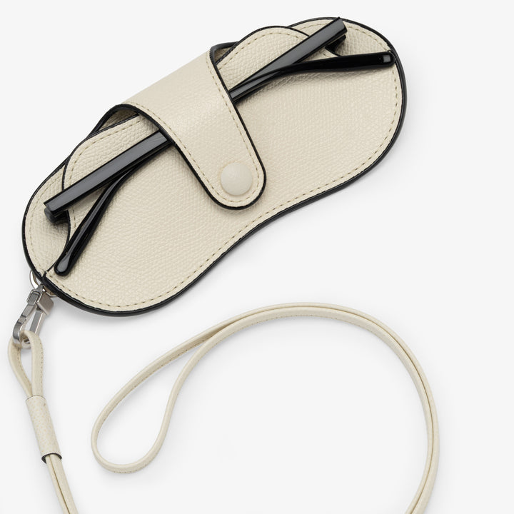 Valextra x minä perhonen ストラップ付 メガネケース ロンディーネ