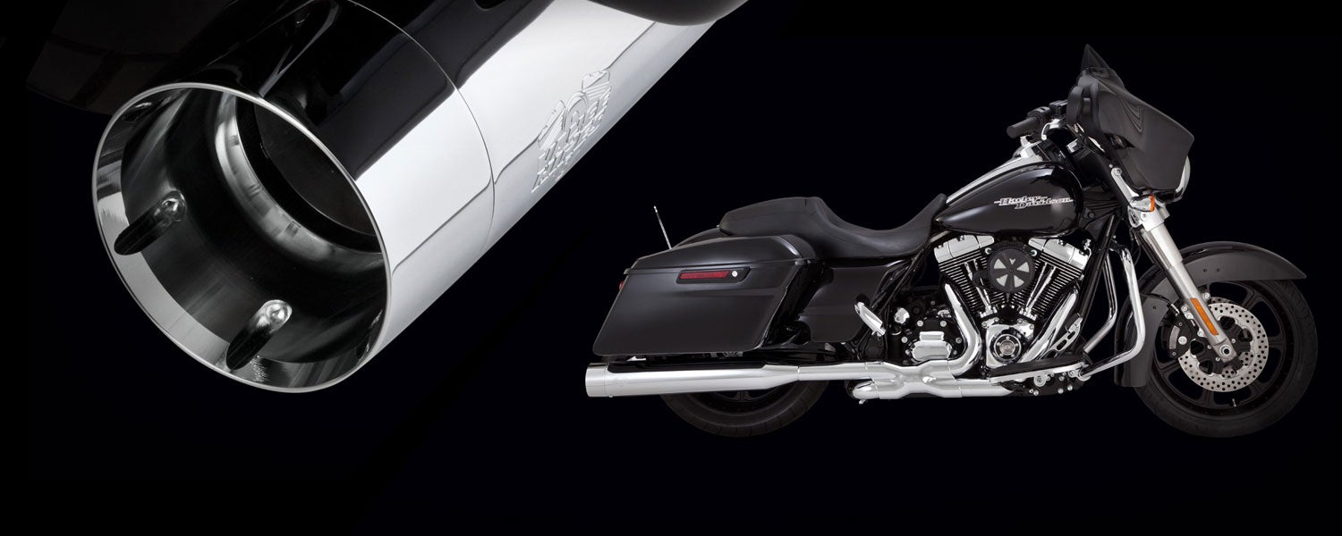 OVERSIZED 450 RAIDER SLIP-ONS - Vance & Hines