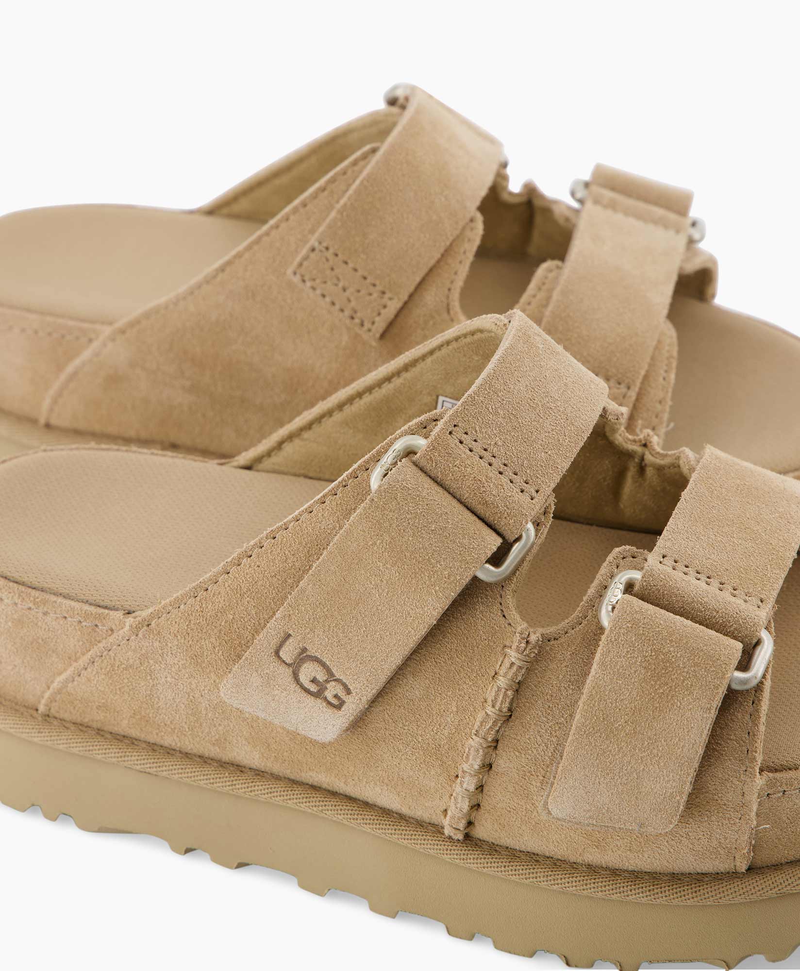 UGG Sandaal Zonder Hak W Goldenstar Hi Slide Beige