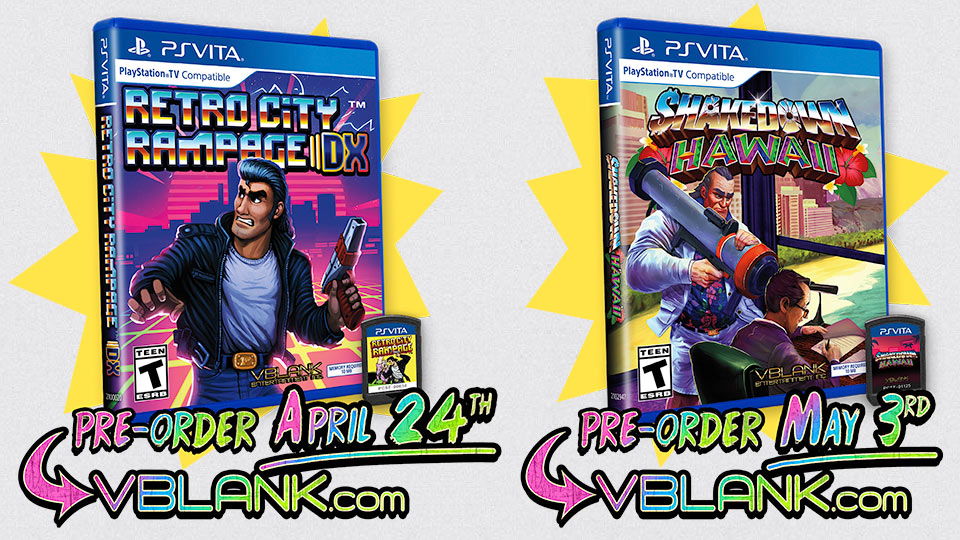 Shakedown: Hawaii - Arrives May 7th! | Vblank Entertainment Inc.