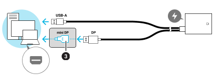 Connecting VIVE Focus Vision to your computer using the VIVE Wired