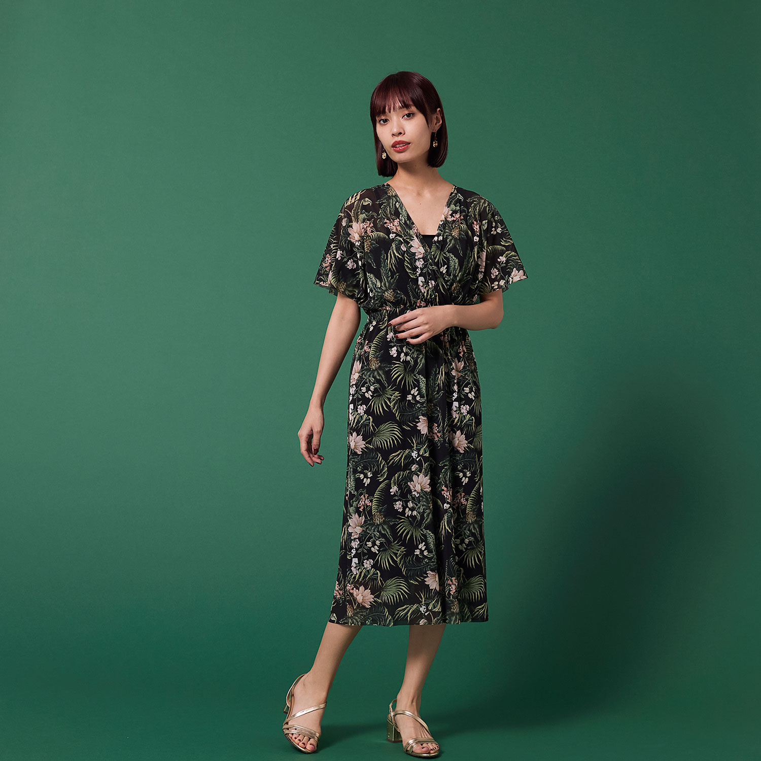 Hide＆Seek panda print ドレス｜VIVIENNE TAM（ヴィヴィアンタム