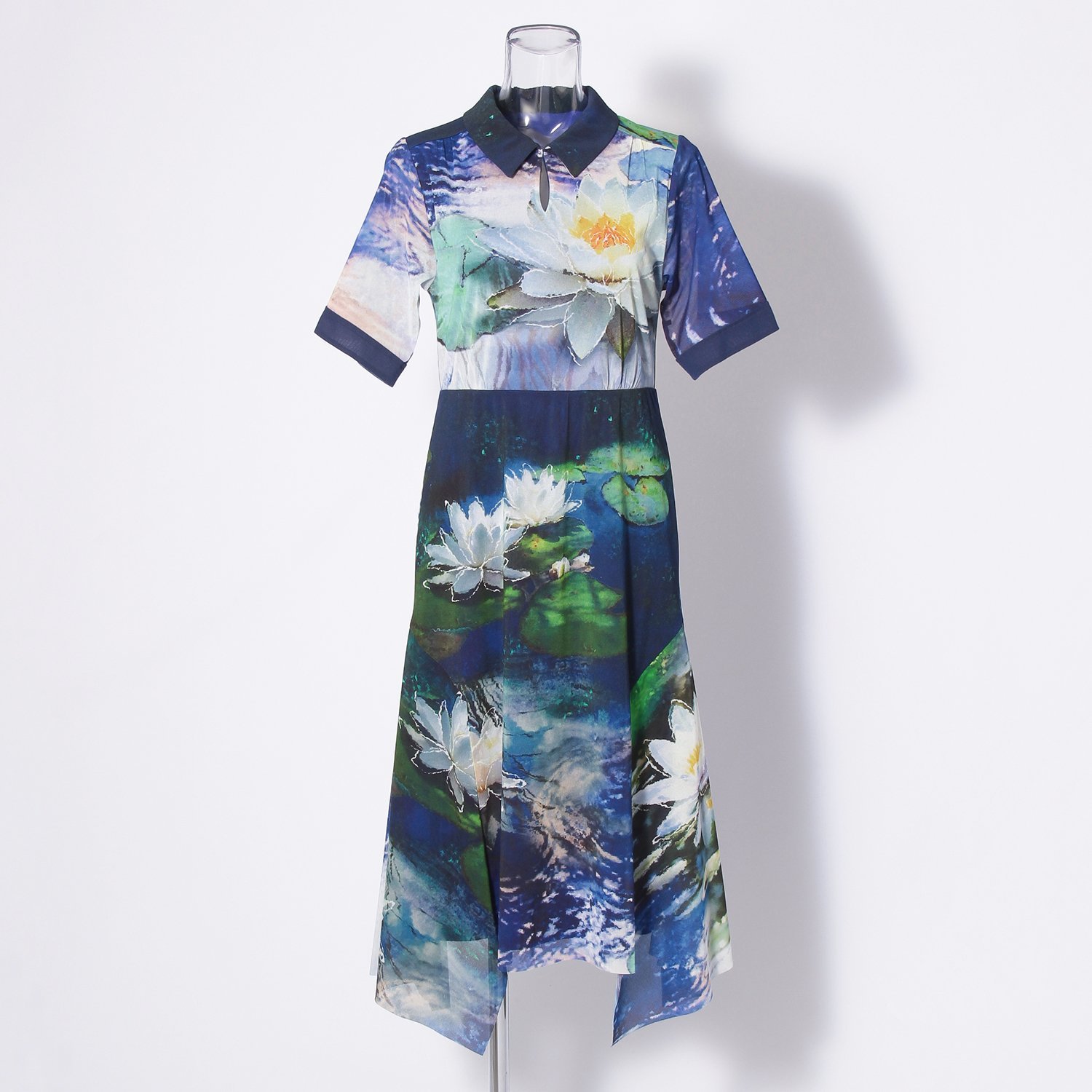 Night blooming waterlily print ドレス｜VIVIENNE TAM（ヴィヴィアン