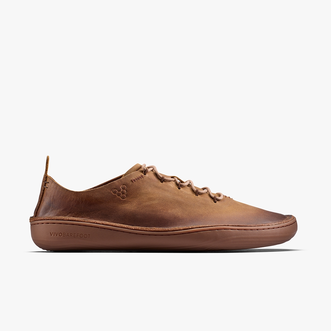 Sensus Moc Lace Up Leather Mens | Vivobarefoot | UK