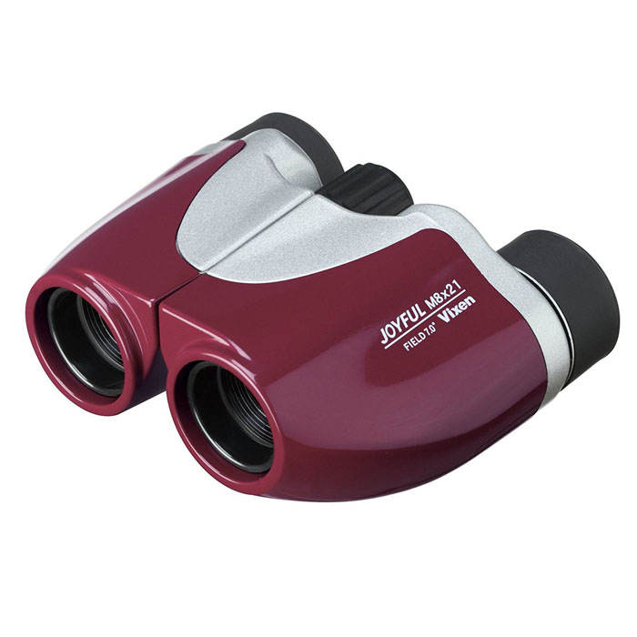 Vixen 双眼鏡 ジョイフル M8×21 ボルドーレッド | ビクセン Vixen
