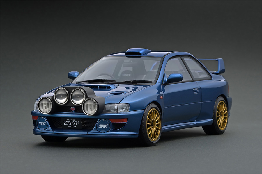 イグニッションモデル スバル インプレッサ 22B STi バージョン GC8改