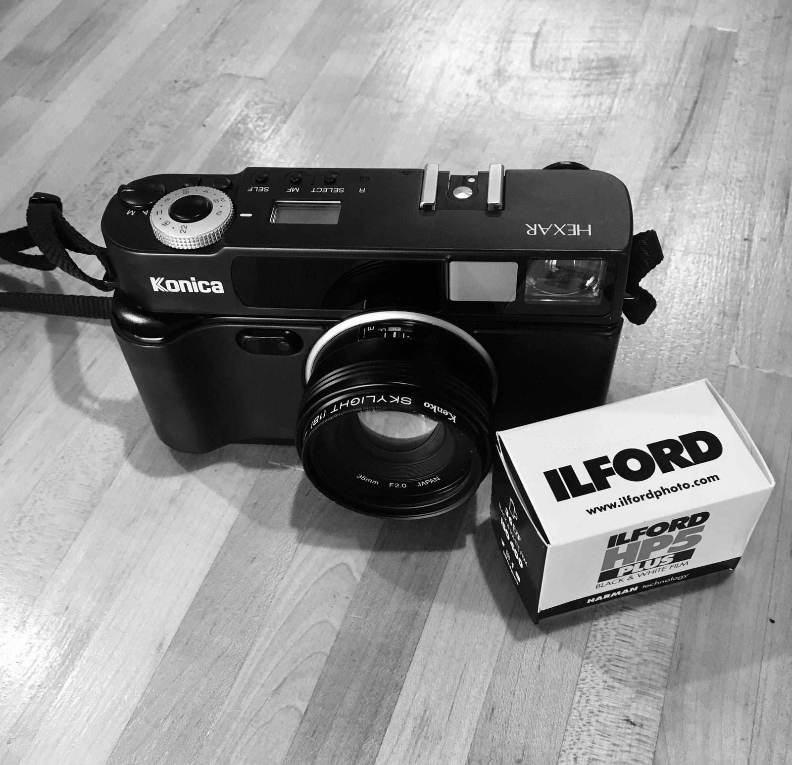 The Konica Hexar AF: a Complete Character - by Katie Lobodzinski