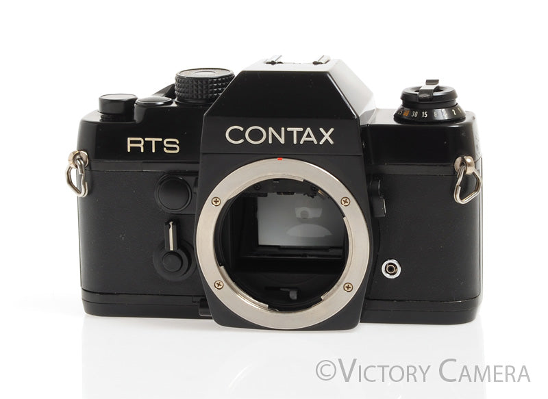 Contax RTS Black 35mm SLR Camera Body for Parts [AS-IS]