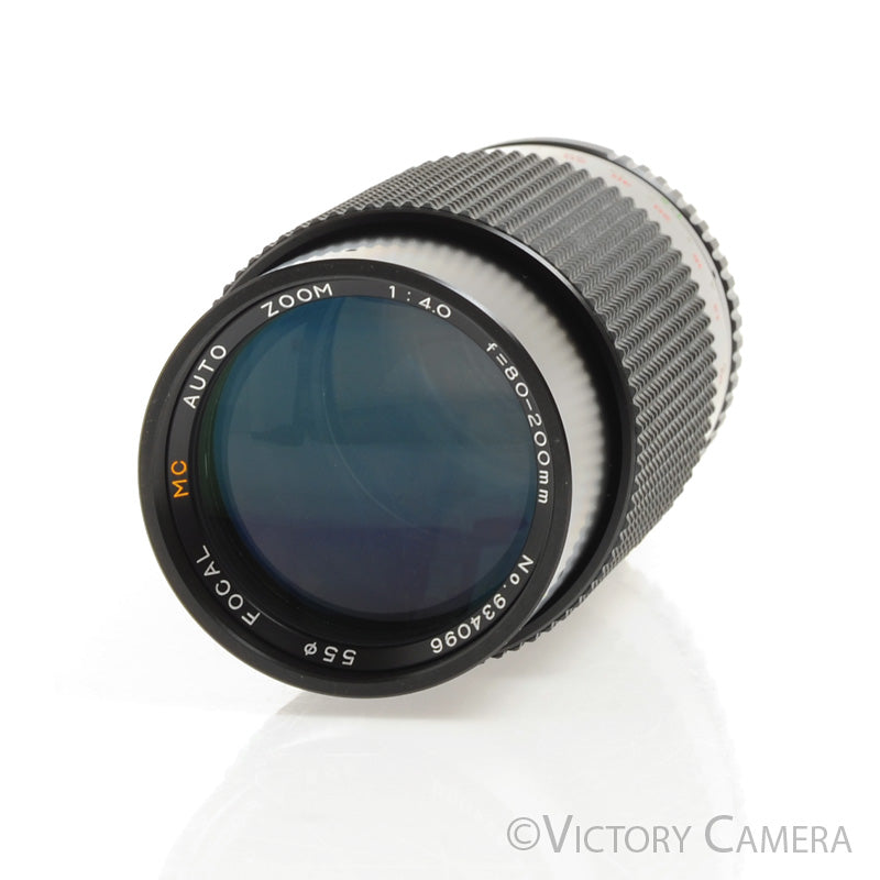 Focal MC 80-200mm f4 Telephoto Zoom Lens for Minolta Manual Focus [MIN