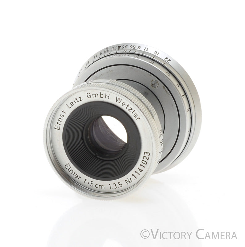 Leica 5cm 50mm f3.5 Elmar M Mount Collapsible Lens [EXC]