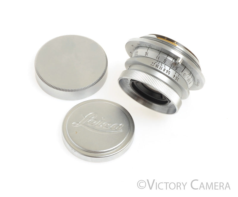 Leica Summaron 3.5cm 35mm F3.5 L39 LTM Screw Mount Lens (feet) [EXC+]