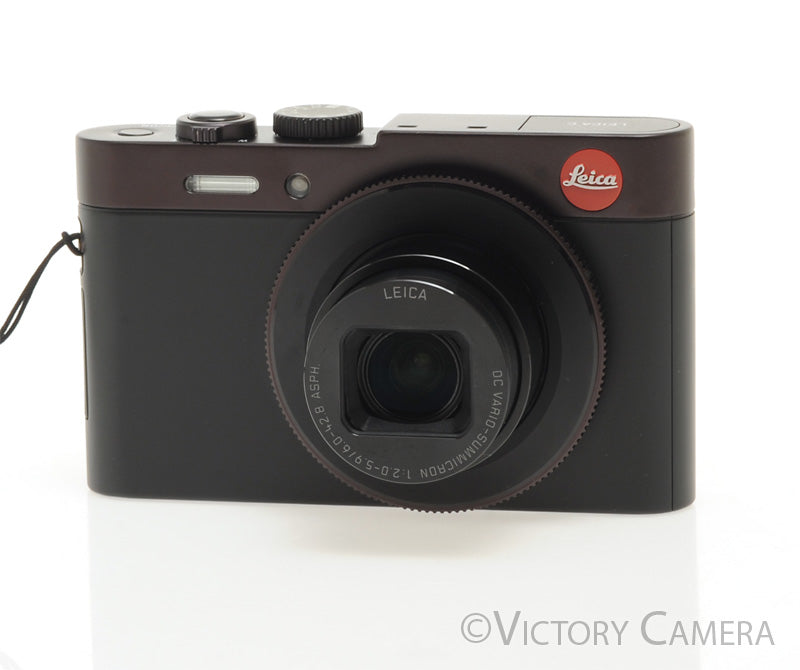 Leica C Typ 112 12.1MP Dark Red Digital Point & Shoot Camera [MINT-]