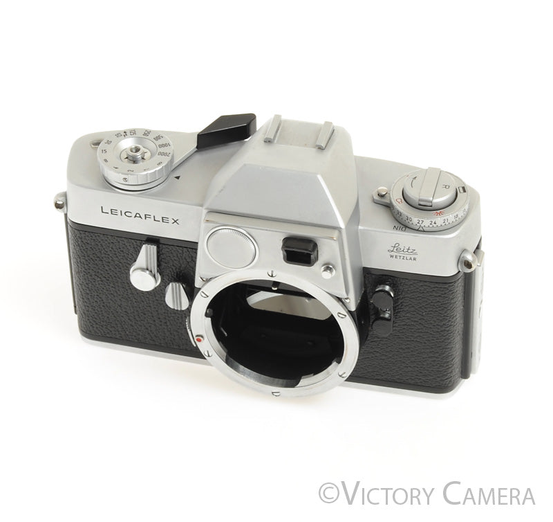 Leica Leicaflex (Original) Chrome SLR Camera Body -Good Meter- [EXC-]