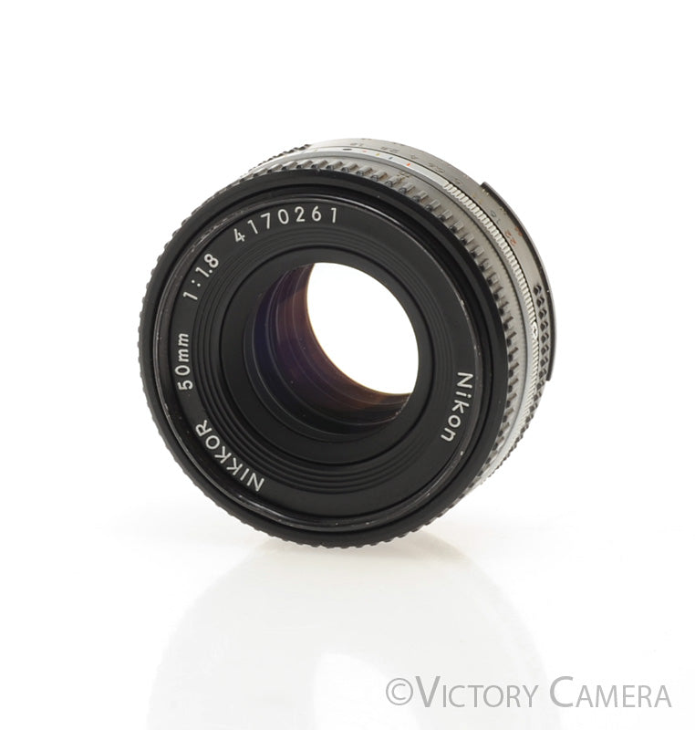 Nikon Nikkor 50mm f1.8 AI-S Pancake Lens [EXC]