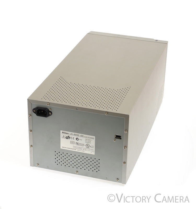 Nikon Super CoolScan 8000 ED 35mm Film Scanner w/ Two Holders [EXC]