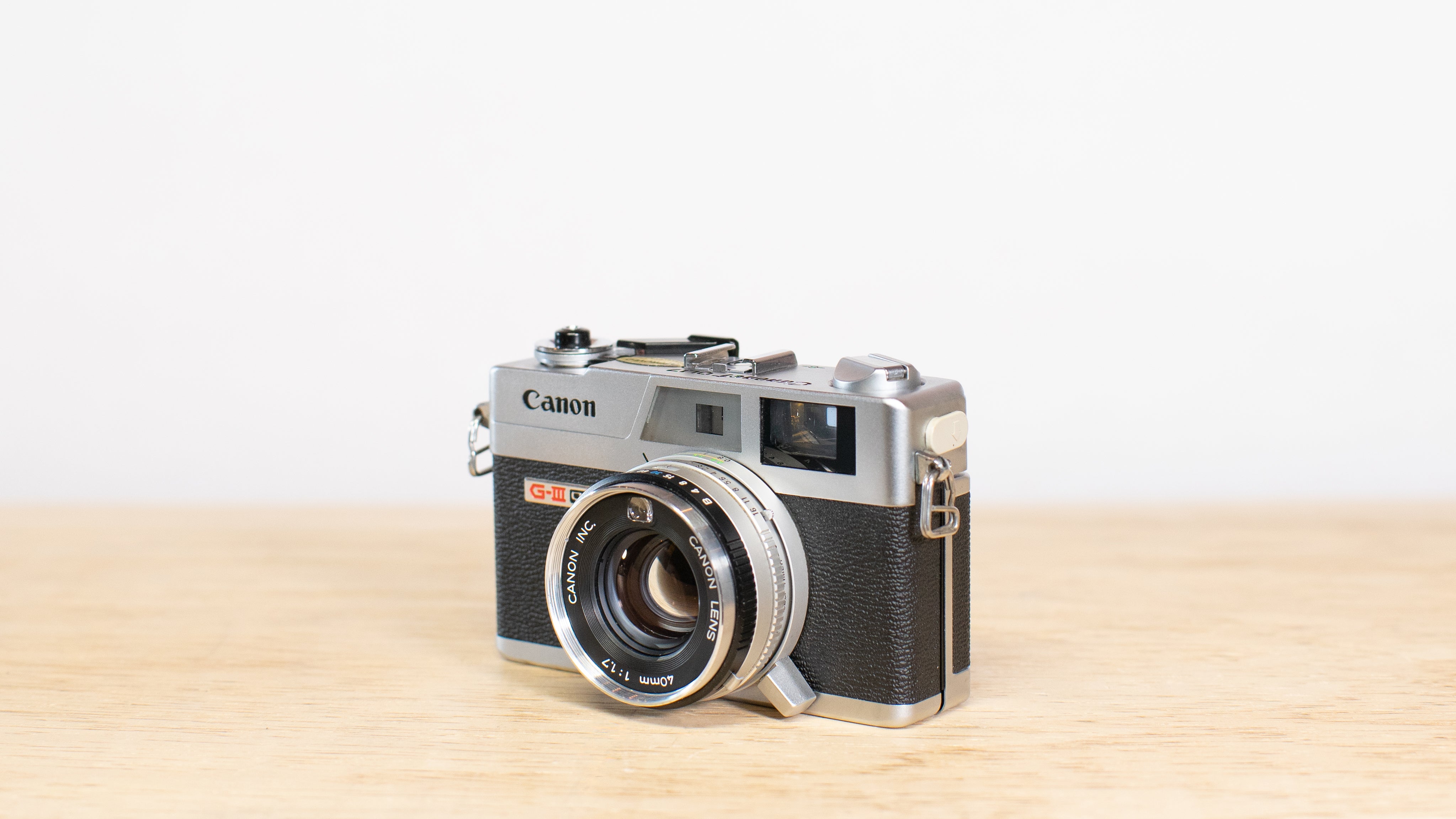Canon Canonet QL17 GIII Rangefinder 35mm Film Camera – Viejita Vintage
