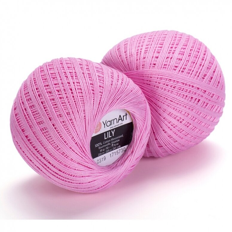 YarnArt Lily – Mercerized Cotton Yarn for Crochet and Lace | VILRITA