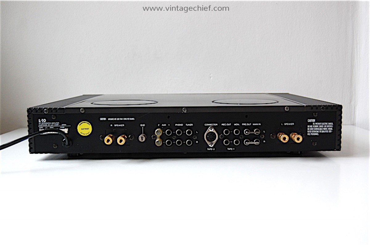 Luxman L-10 Dual Mono Amplifier