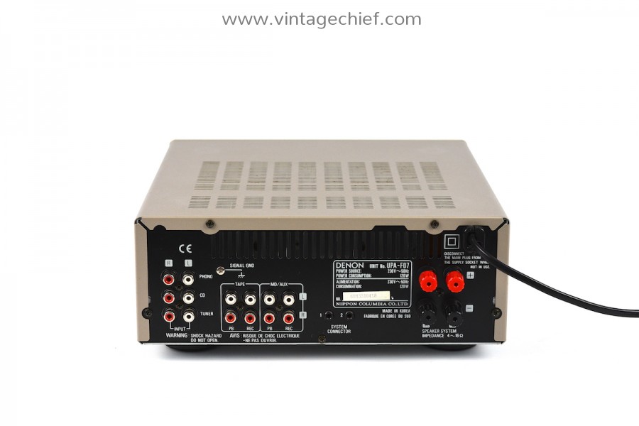 Denon UPA-F88 Amplifier | Phono | Stereo | 2 x 45 Watt | Tone Control