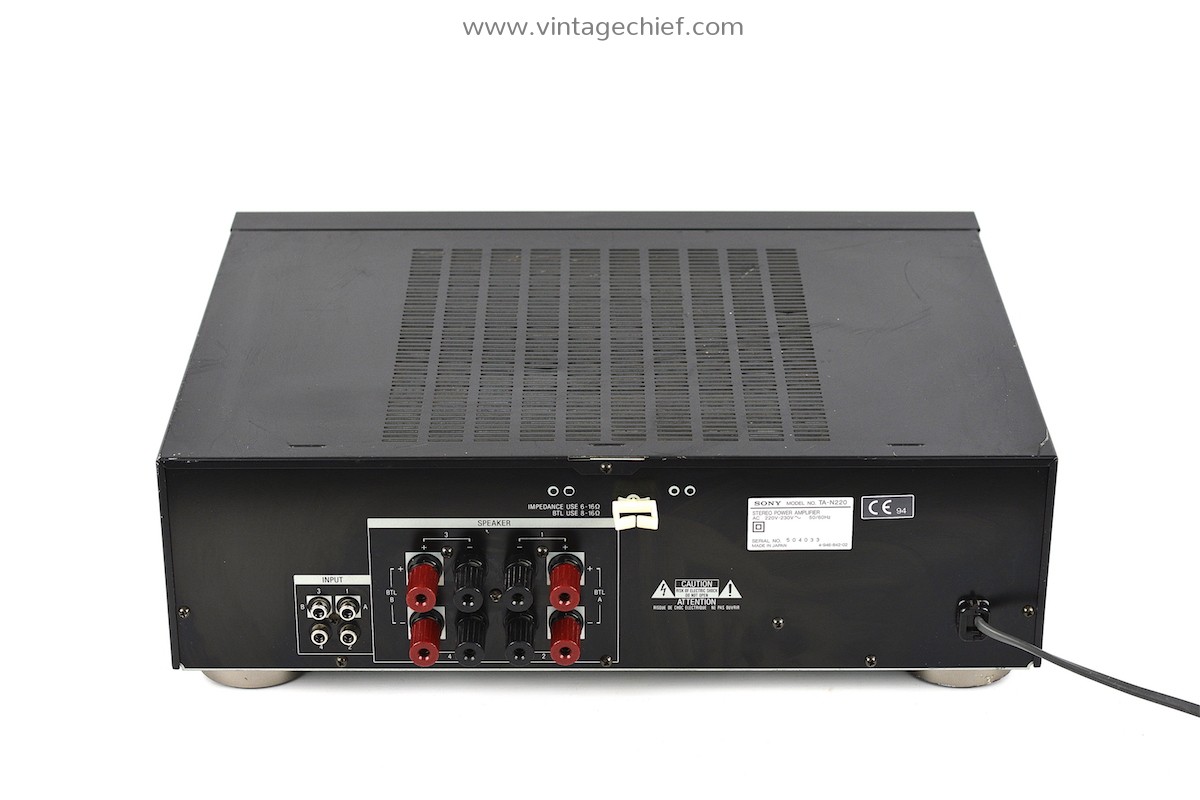 Audiophile Sony TA-N220 Power Amplifier | 4 x 50 Watt | 2 x 100 Watt