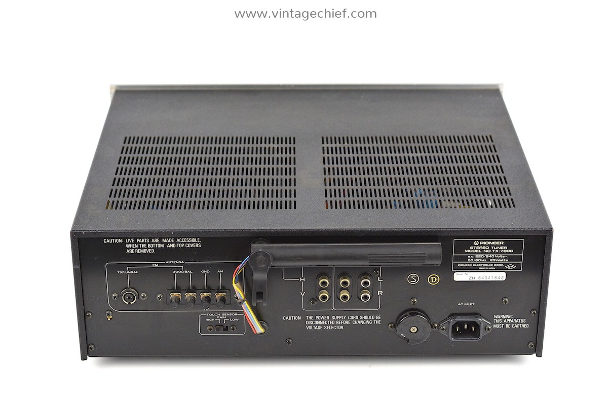 Pioneer TX-7800 FM AM Tuner | Blue Line Series | Vintage | Radio