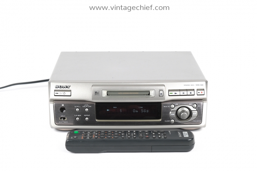 Sony MDS-JE500 MiniDisc Recorder | Player | Deck | Audio