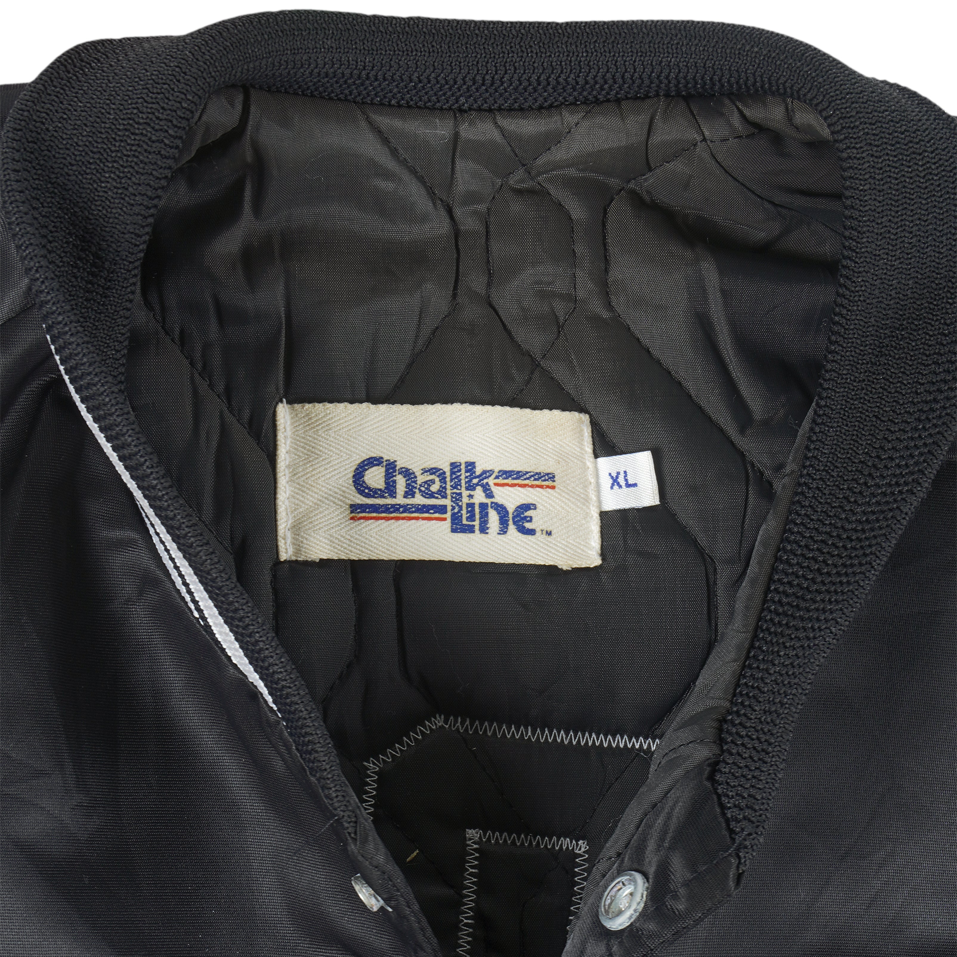 Vintage NFL (Chalk Line) - Los Angeles Raiders Satin Jacket 1980s