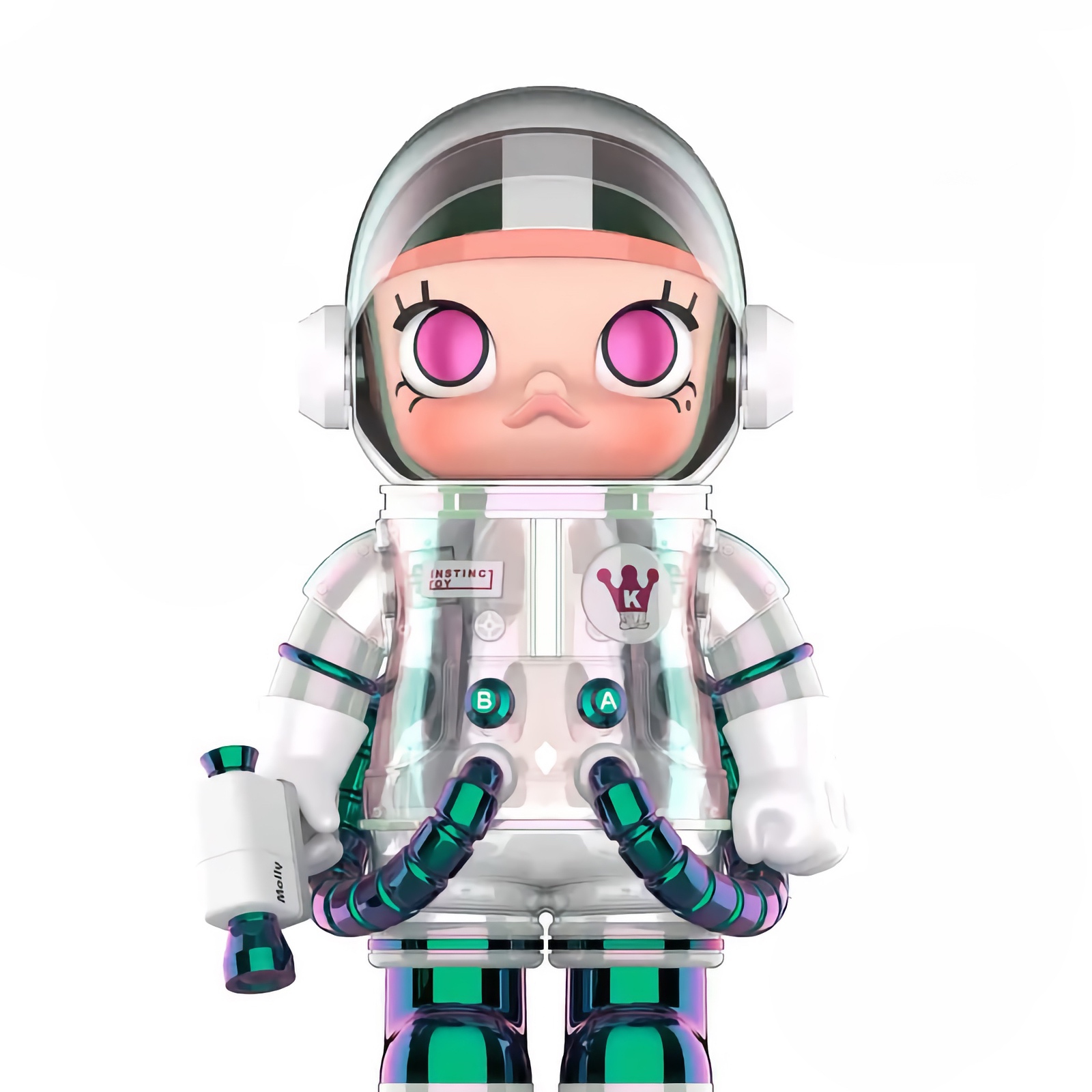 Mega Space Molly x Instinctoy 400%/1000% by Kenny Wong x Pop Mart