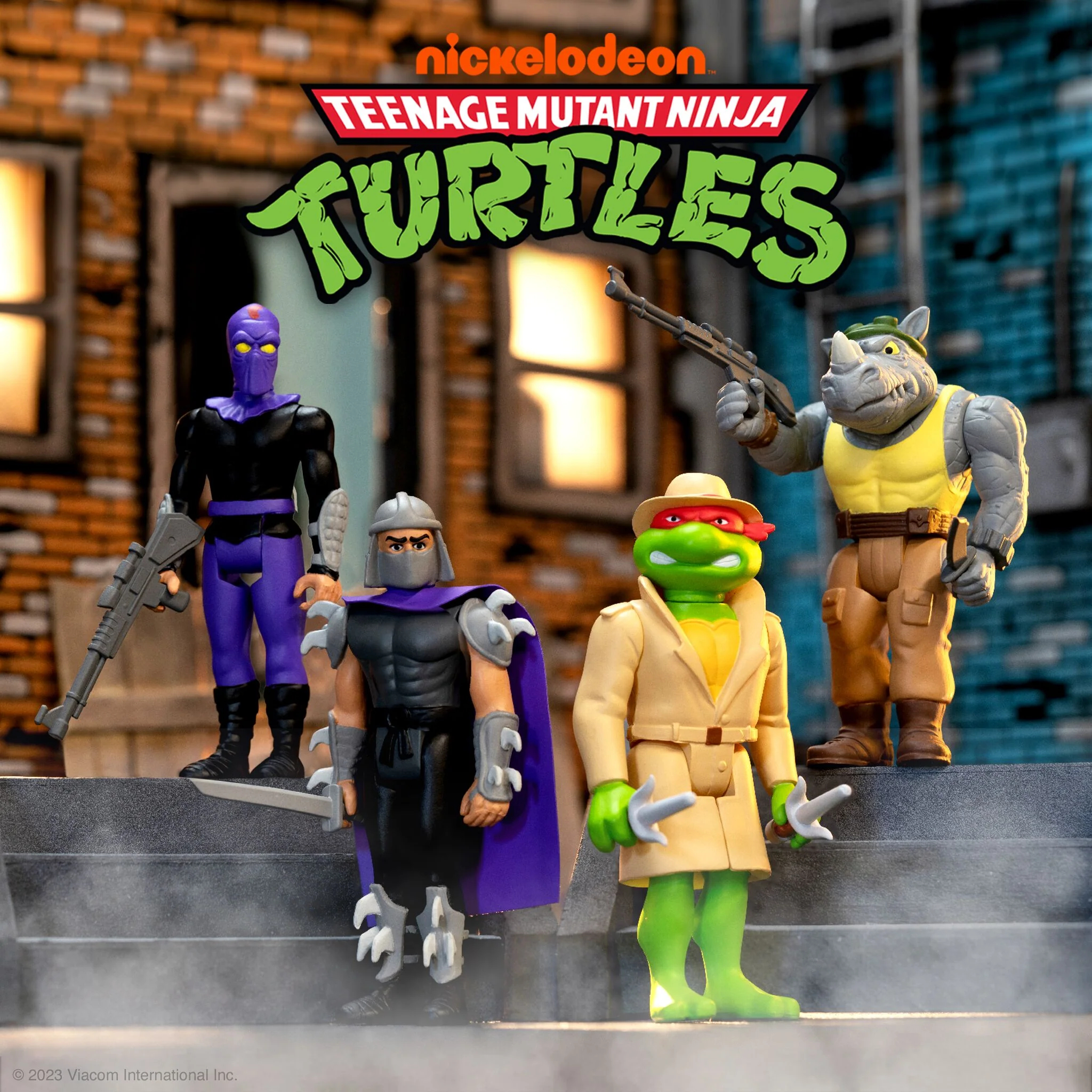 Super7 x TMNT - Cartoon Style ReAction Figures - Vinyl Pulse
