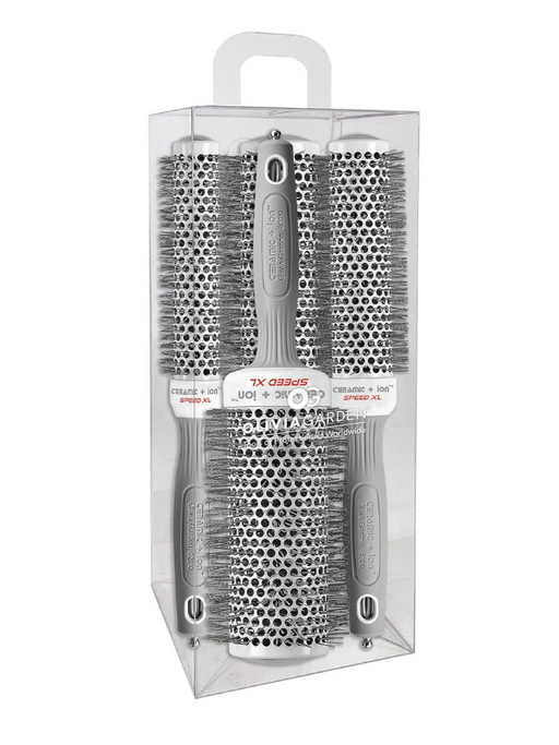 Olivia Garden Ceramic + Ion Thermal Speed XL Combo Deal Kit - 4pc