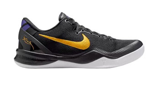 Kobe 8 Protro Lakers Away Black/University Gold HF9550-001 Nike