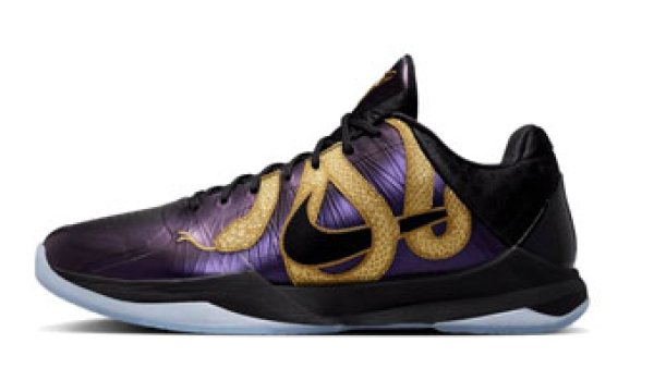 Kobe V Protro 5 Year of the Manba Eggplant/Black/Metallic Gold