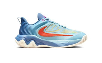 Giannis Immortality 4 GS Turquoise/Navy/Gold/Red FZ6734-400 Nike