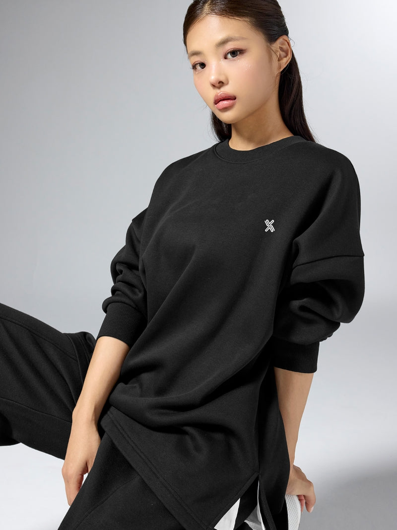 ウォームソフト オーバーフィット トレーナー (単品)