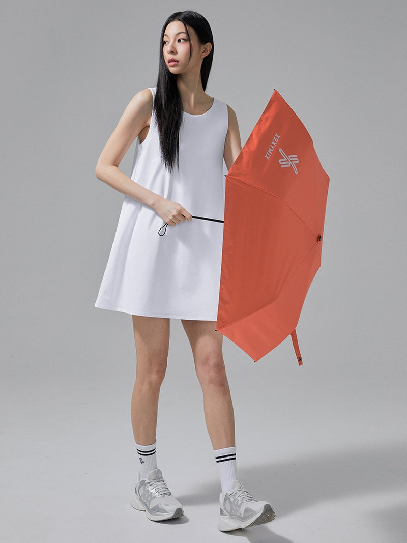 ライトウーブン 2WAYネック ワンピース