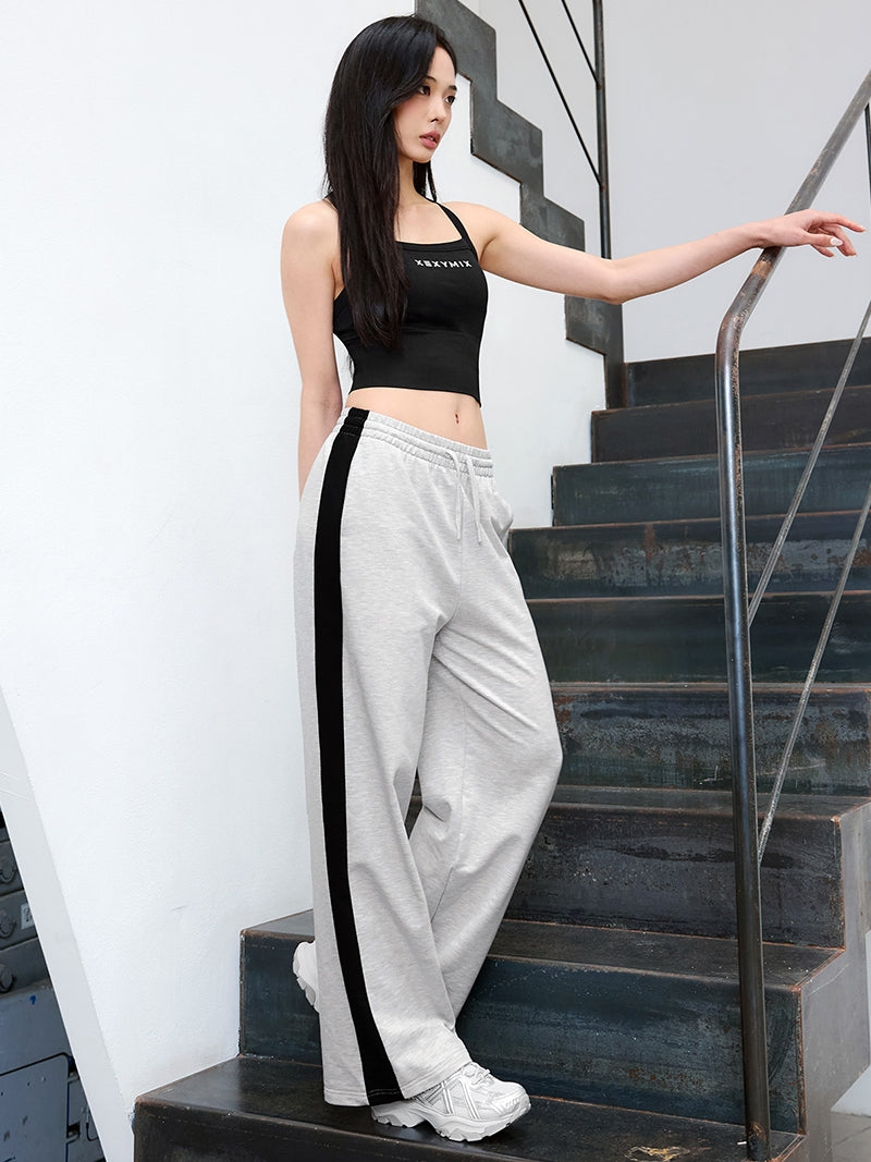 スポーティ トラック ワイドパンツ (単品)