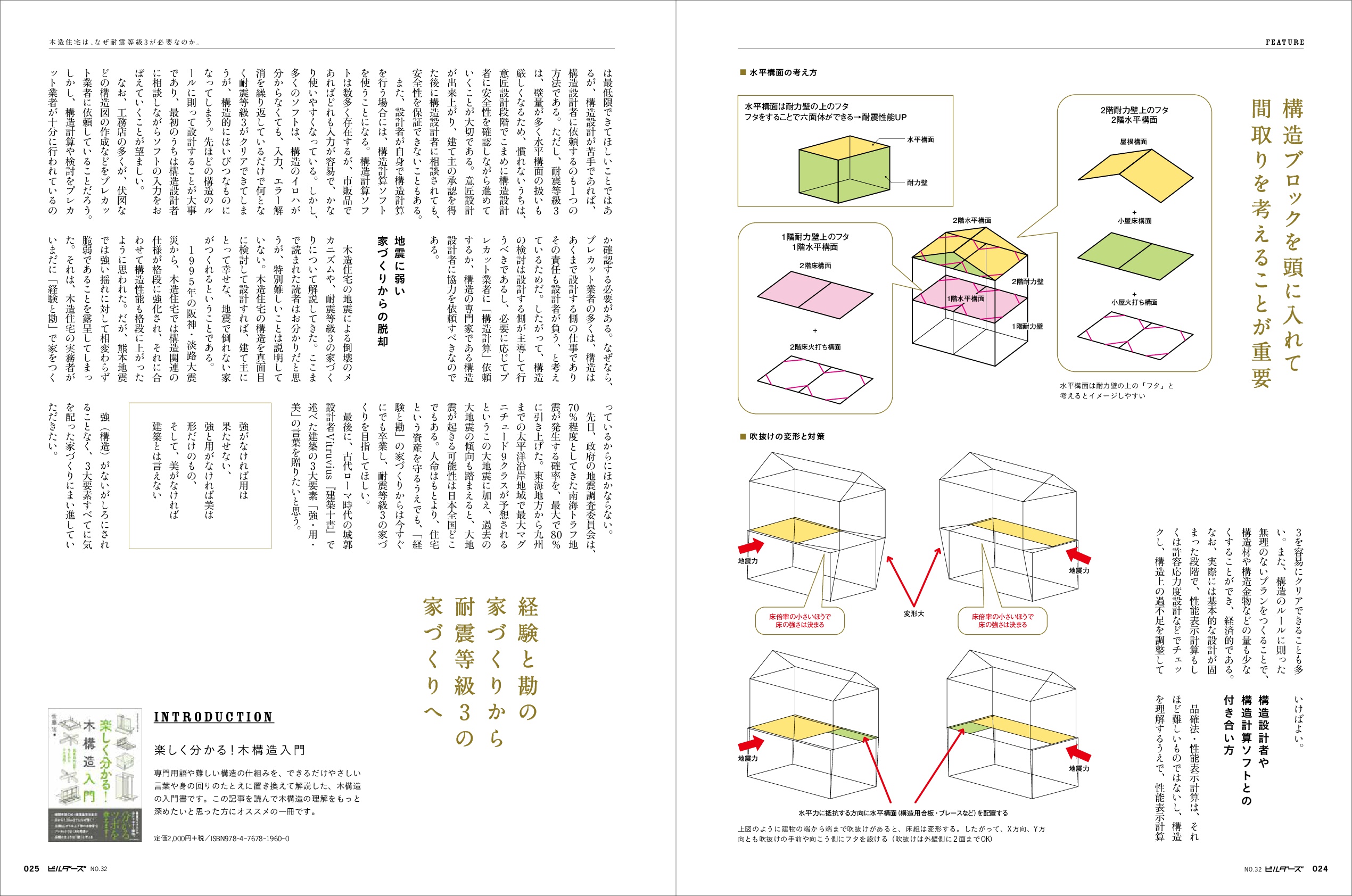 X-Knowledge | 建築知識ビルダーズ32 スーパー工務店に学ぶ 地震に強い