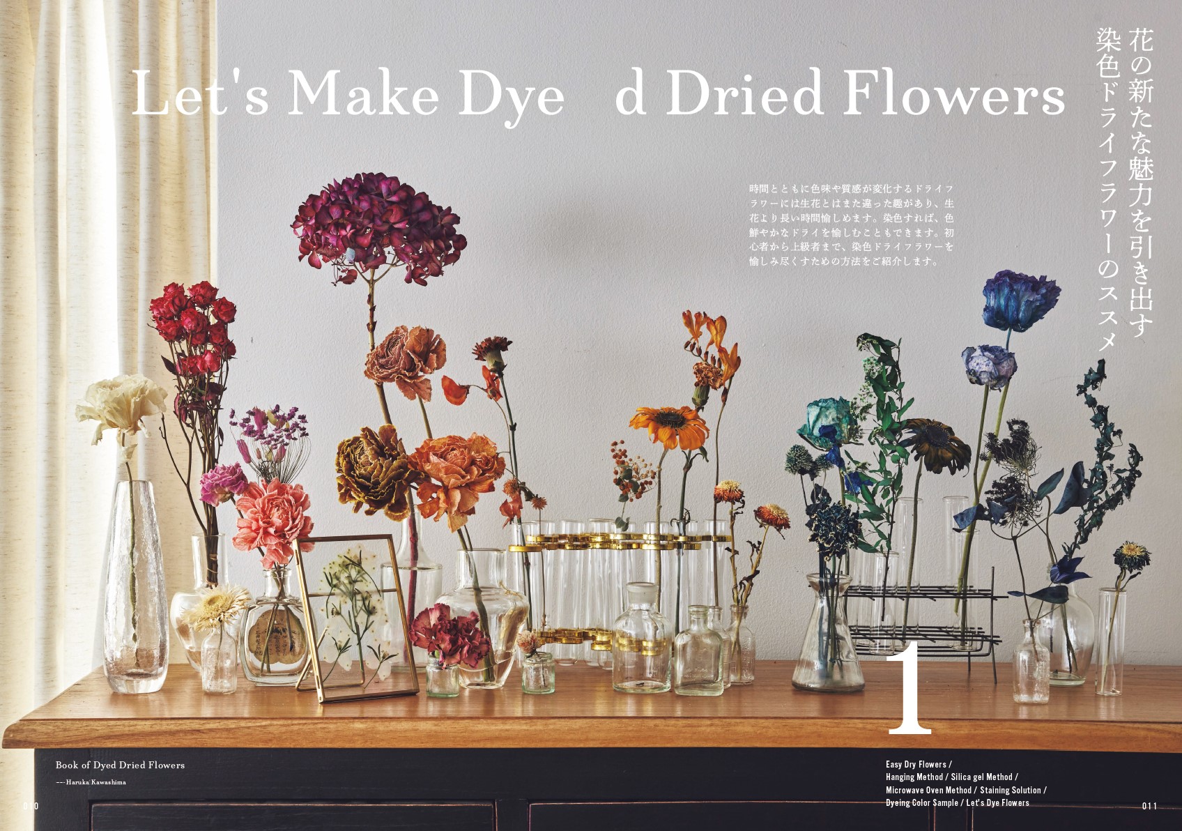 X-Knowledge | いつまでも美しい染色ドライフラワー図鑑