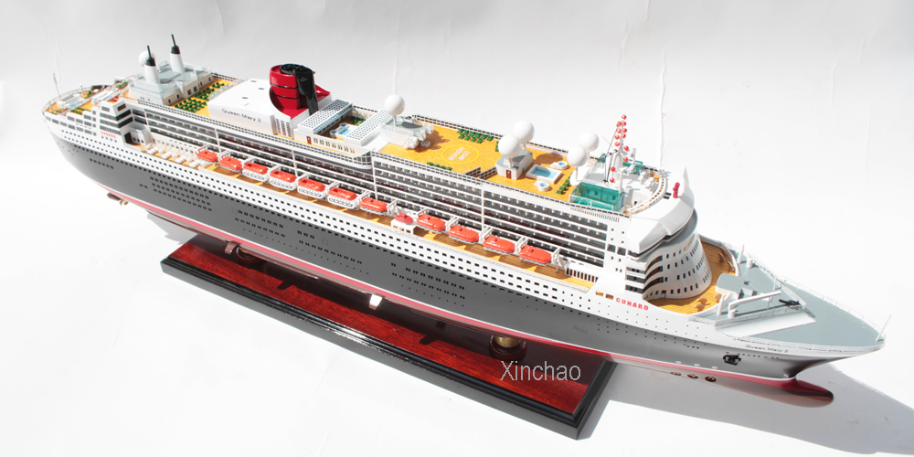豪華客船 Queen MaryⅡ 70cm 超精密級完成品 (Xinchao Original