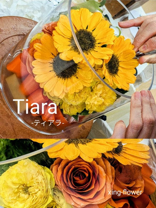 ボトルブーケ商品「ティアラ」のご紹介です！ « ブーケ 花束の保存専門