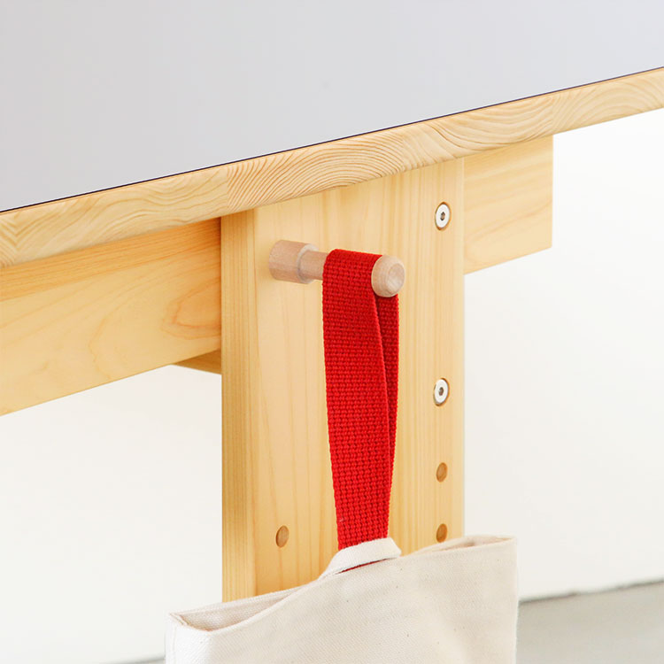 2本脚デスク 100｜家具と学習机(デスク)の専門店キシル