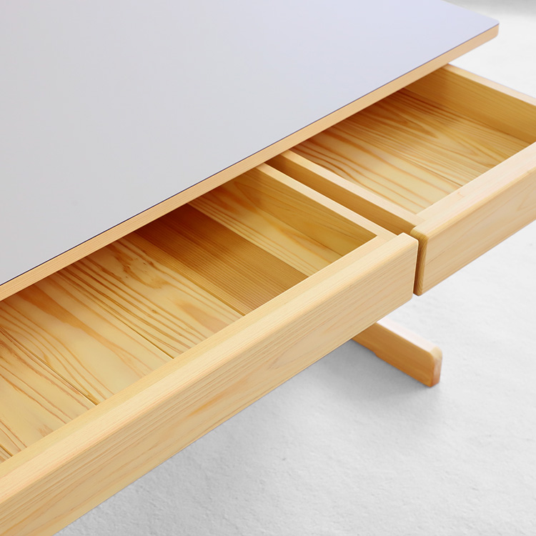 2本脚デスク 100｜家具と学習机(デスク)の専門店キシル