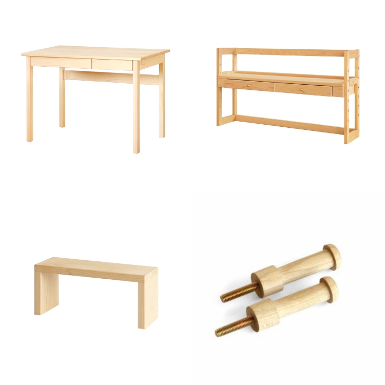 キシル定番デスクセット｜家具と学習机(デスク)の専門店キシル