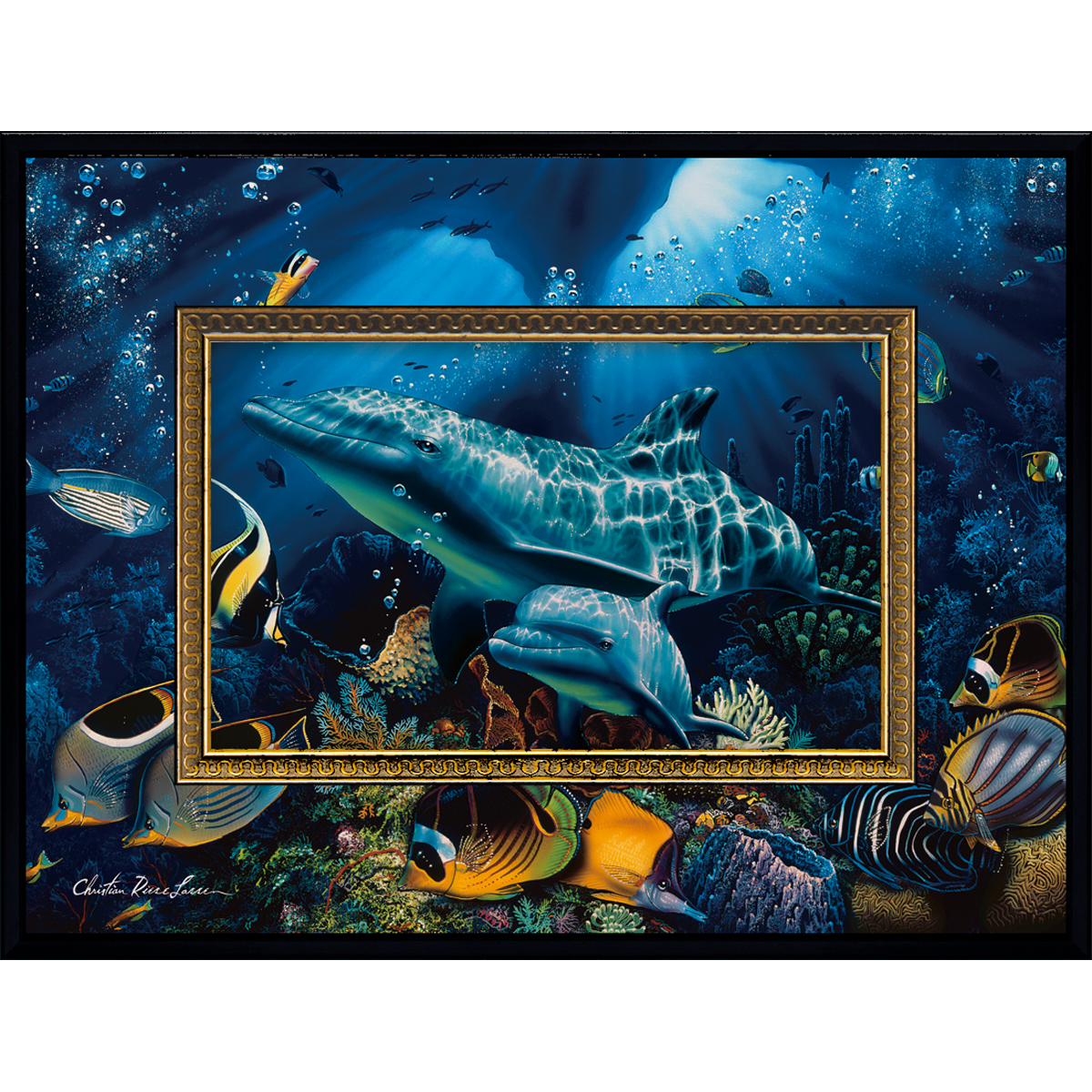 クリスチャン・リース・ラッセン ビッグアート「ミラクル オブ ライフ3