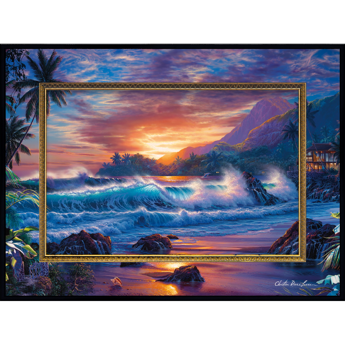 クリスチャン・リース・ラッセン作 Sea Flight